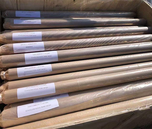 stainless steel woven wire mesh roll