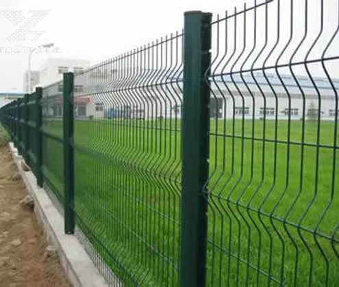 3d fence pvc coated green