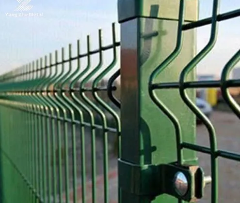 3d fence v bend detail