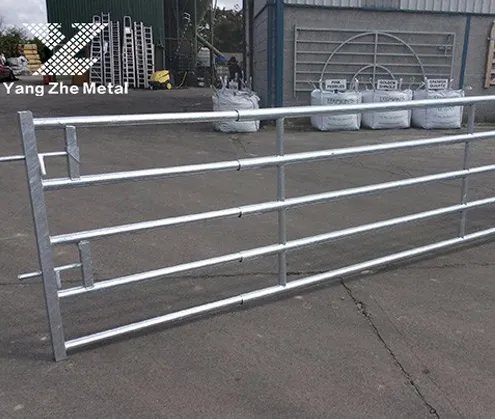 cattle farm gate installed ranch access