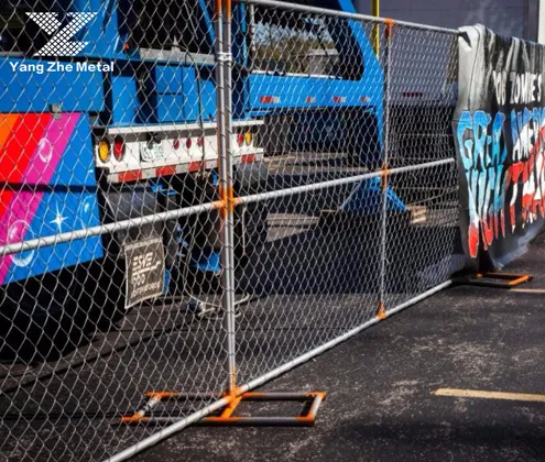 chain link temporary fence in china