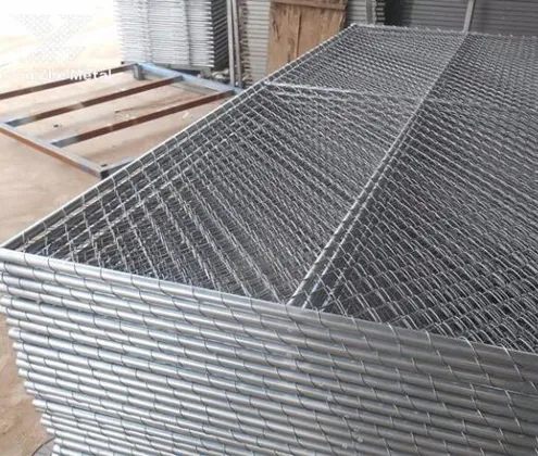 chain link temporary fence packing