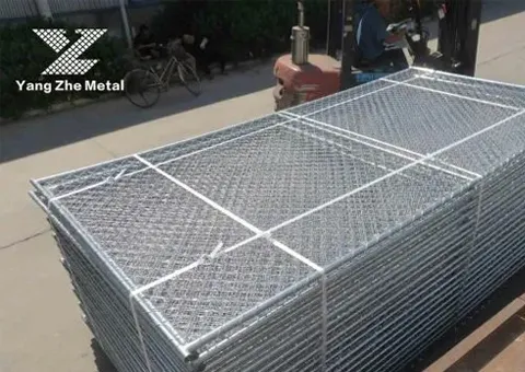 Chain Link Temporary Fence