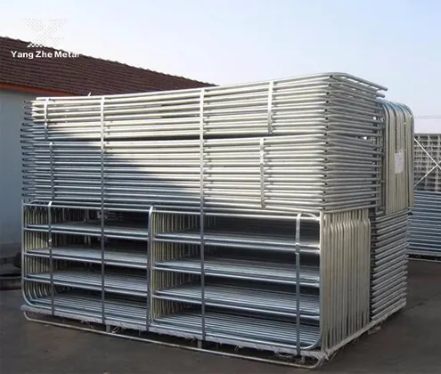 livestock farm gates galvanized steel factory stock